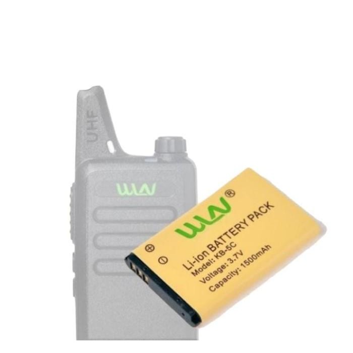 Baterai BATTERY WLN c1 Walkie Talkie HT WLAN BATRAI 1500mah ORIGINAL