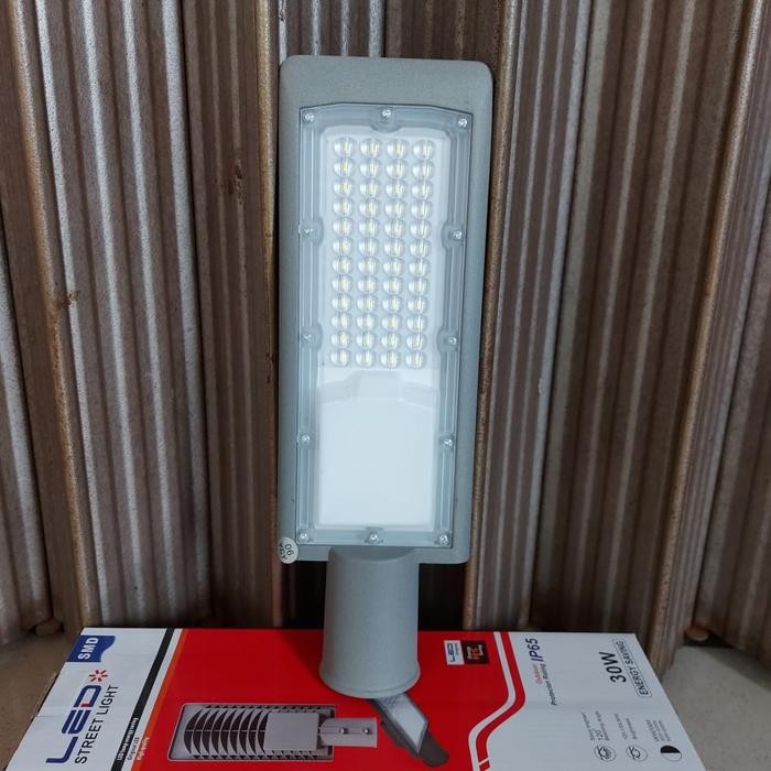 Lampu Jalan Led Pju 30 50 100 200 300 Watt Kap Lampu Sorot Jalan Pju