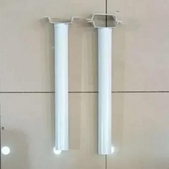 Tiang Besi Lampu Pju / Lampu Jalan + Bracket / Klem + Baut Tiang Besi