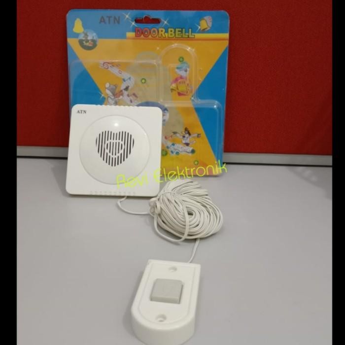 (Allthebest) Bel Rumah Pakai Kabel 15M ATN