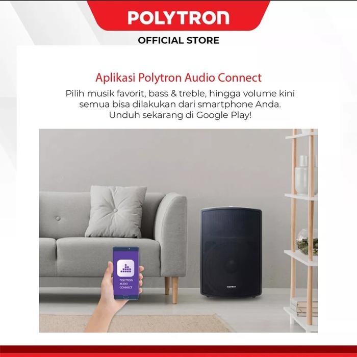 POLYTRON PASPRO 15F3 SPEAKER PORTABLE PAS PRO15F3 15inc FREE 2 MIC Berkualitas Terbaru
