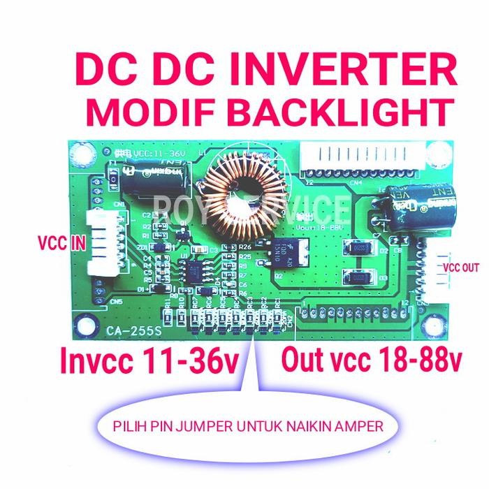 Original.. Inverter Dc-Dc Step-Up Modif Backlight Baca Deskripsi