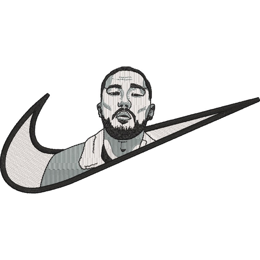 Patch Bordir Karakter Nike Scriptonit