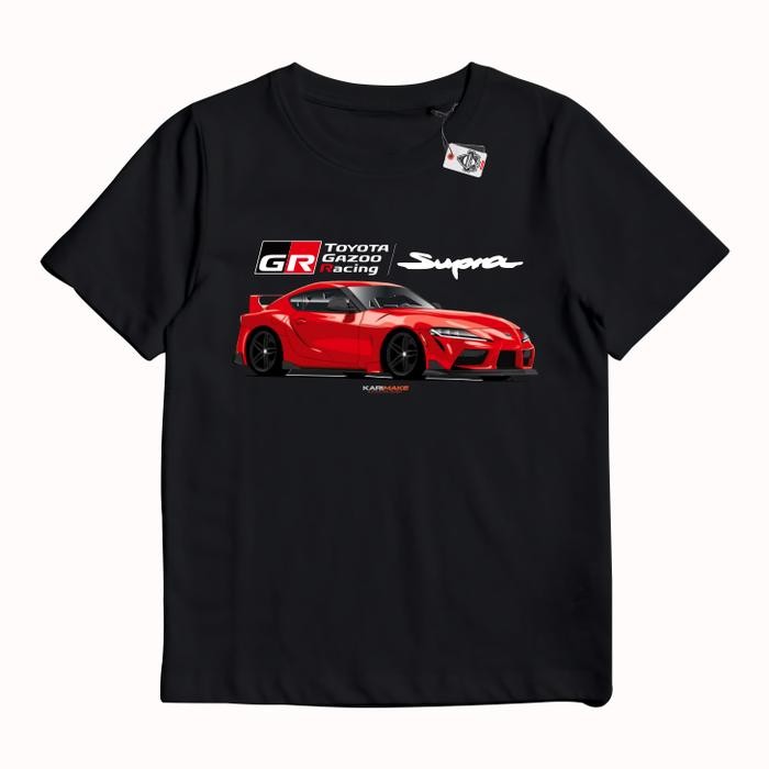 ORIGINAL Kaos Baju Anak Toyota SUPRA GR A90 Kaos Otomotif - Karimake READY STOCK