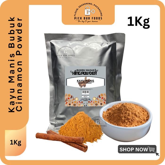 

DISKON Kayu Manis Bubuk 1 kg Murni / Pure Cinon Powder 500 gram / varian READY STOCK
