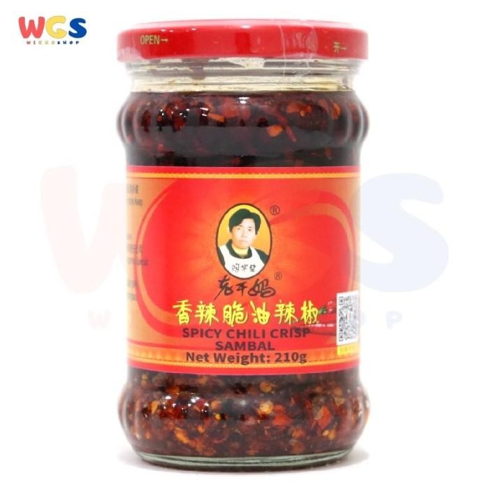

ASLI Laoganma Spicy Chili Crisp Sambal 210g Sambal Cabai Renyah Pedas dan Gurih Khas Tiongkok READY