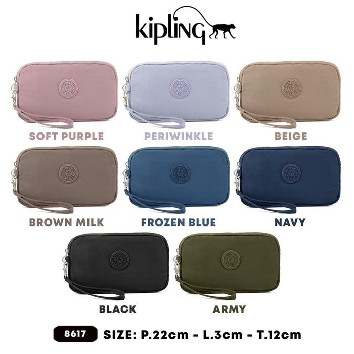 BEST SELLER Pouch Kipling Dompet HP dan Kartu Banyak Sekat