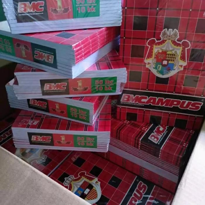 

BEST SELLER BUKU TULIS SEKOLAH BIG BOSS CAMPUS (isi 50 lembar 5 pcs buku)