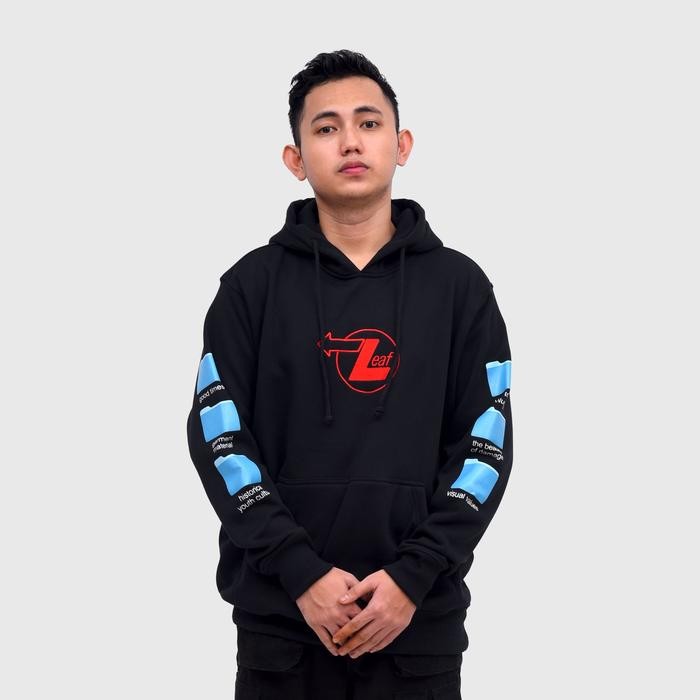 Leaf Windows Black Hoodie