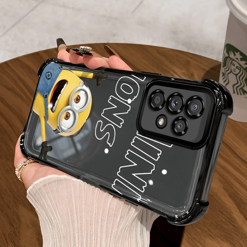 Casing Hp untuk Samsung A52 5G A52s 5G A55 5G A32 A35 5G A23 4G A23 5G Case Kasing Minion Lucu Perli