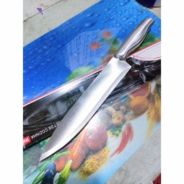 PISAU DAPUR PANJANG TAJAM STAINLESS STEEL