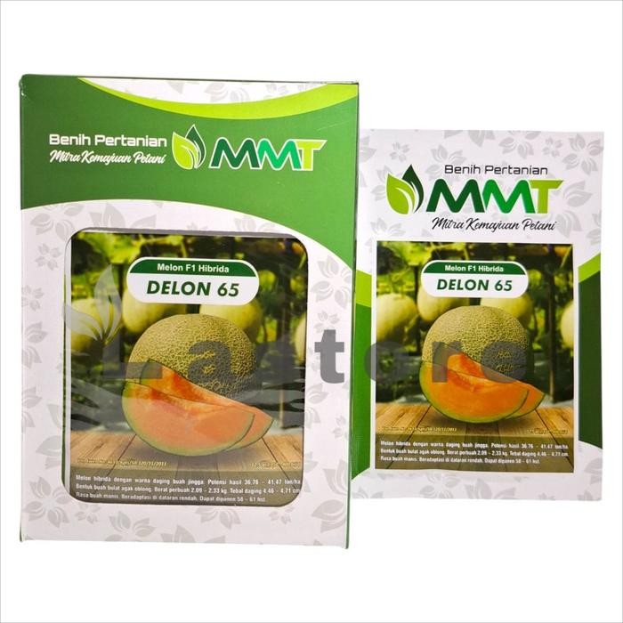 Benih Melon Orange Delon 65 F1 Isi 400 Butir Mitra Kemajuan Petani