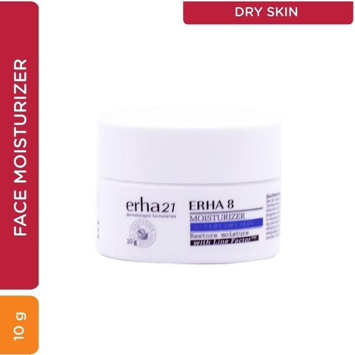Erha Pelembab Wajah - Erha 8 Krim Muka Untuk Kulit Kering & Sensitif