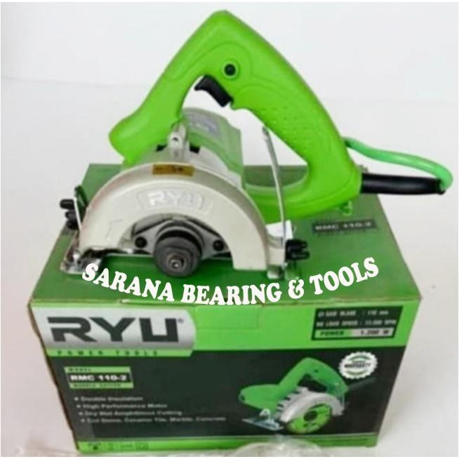 MESIN POTONG KERAMIK 4" RYU RMC110-2 - MARBLE CUTTER RMC110 2 RYU