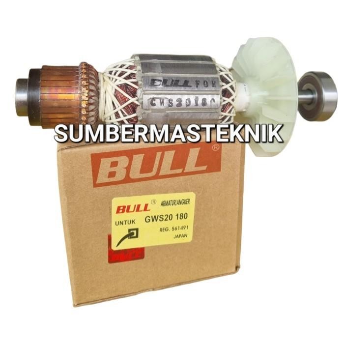 ARMATURE BOSCH GWS2000 ANGKER MESIN GERINDA BOSCH 7" GWS 2000 BULL