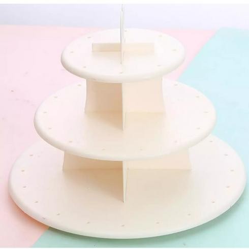 Rak Cake Pop & Cup Cake Holder / Stand Kue untuk Pesta / Tatakan Kue