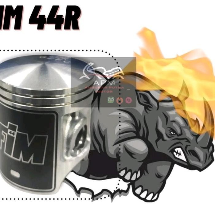 PISTON KIT FIM44R COATING FIZ R 100, 125, 300