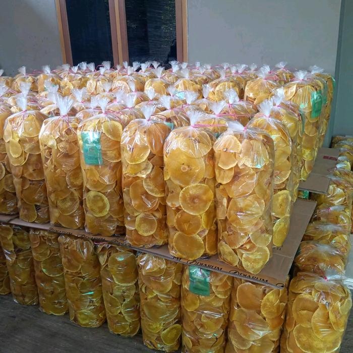 

Sedia 1KG KERIPIK SUKUN RENYAH DAN GURIH, KRIPIK Food Snack Makanan