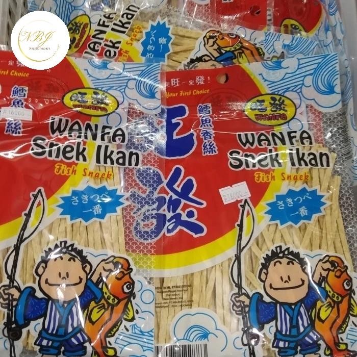 

Sedia WANFA SNEK IKAN fish snack merk wanfa
