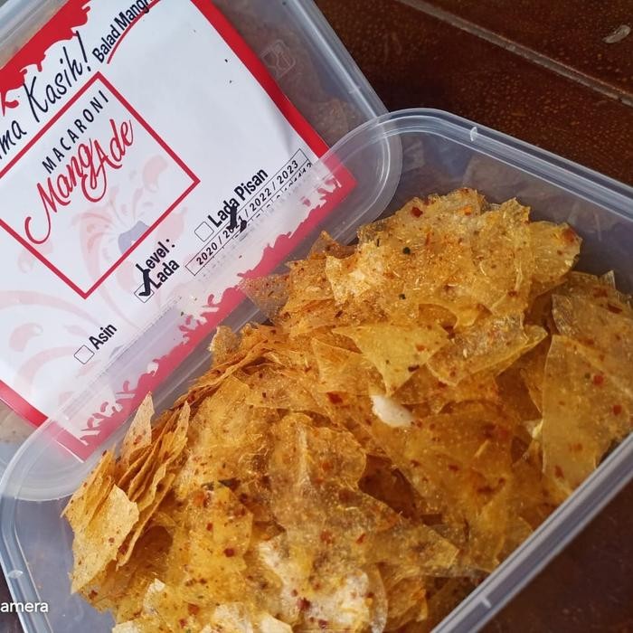 

Sedia KERIPIK KACA MANGADE BOX BESAR 100GR Asin Merah Pedas Kripca Food Snacks Kripik