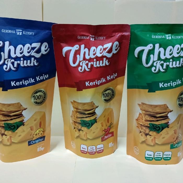 

Sedia Cheeze Kriuk Keripik Keju 75gr