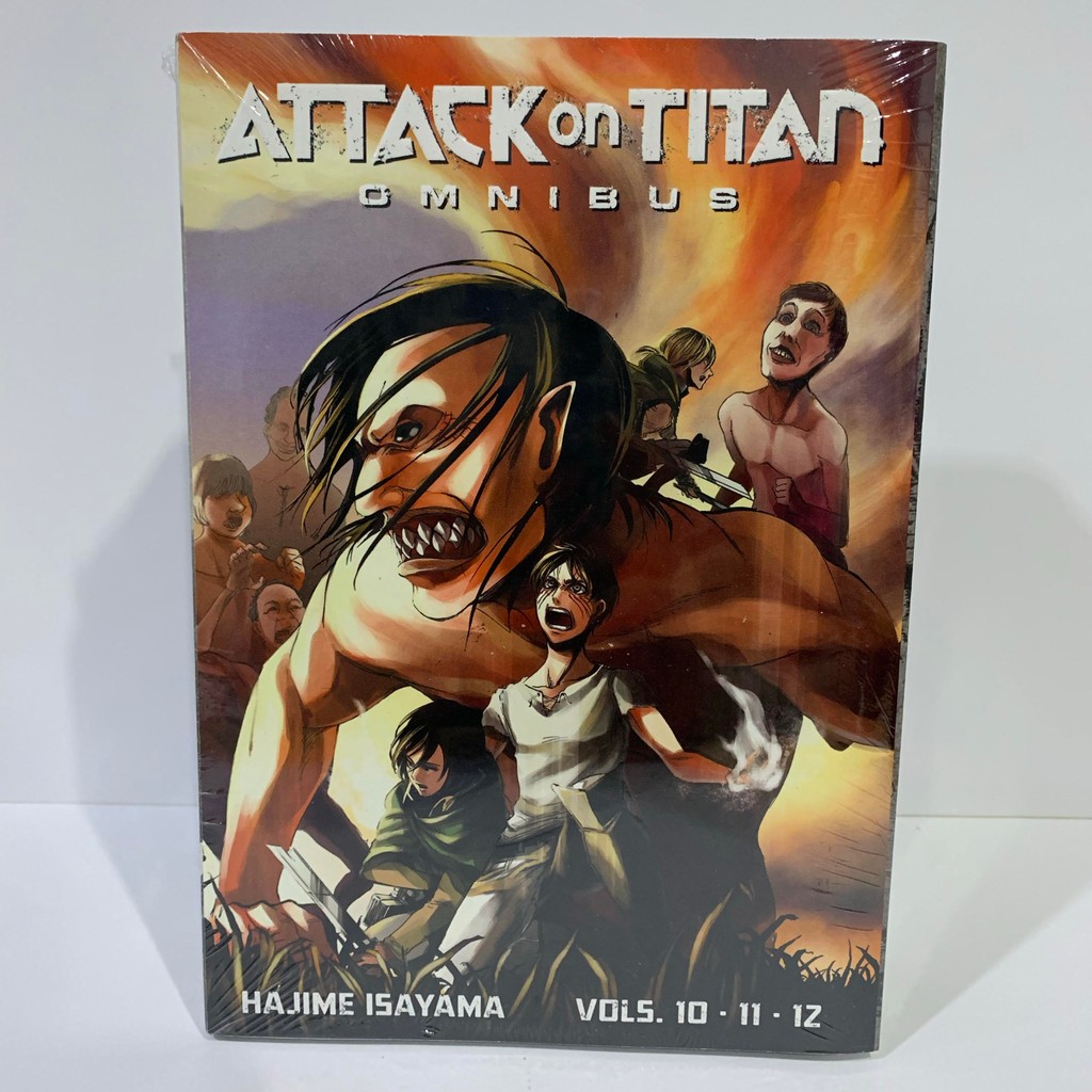 Attack on Titan Omnibus Vol 4 Hajime Isayama Komik English Manga