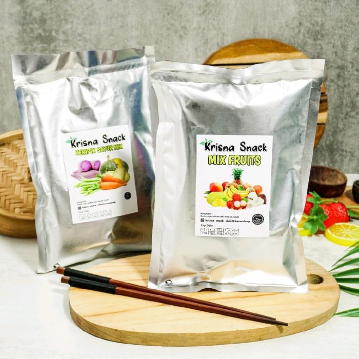 

Sedia PAKET 2 PCS KERIPIK SAYUR MIX FOIL DAN KERIPIK BUAH MIX FOIL (SATU PAKET DAPAT 2 PCS MIX SAYUR