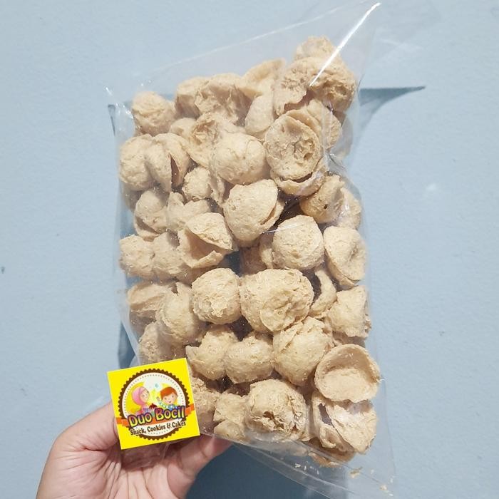 

Sedia 1 Kg Keripik Tahu Bulat Gurih