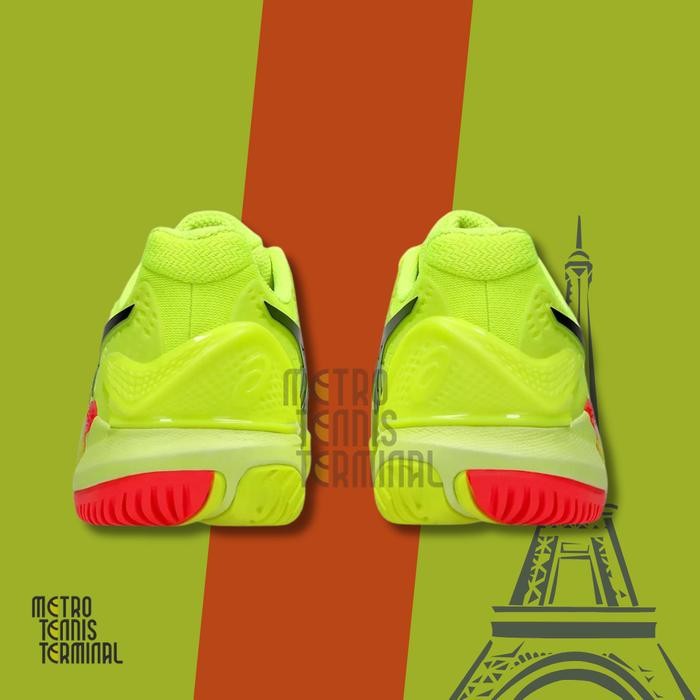 Asics Gel Resolution 9 Paris Safety Yellow Black 2024 ( Tennis Shoes / Sepatu Tenis Asics )