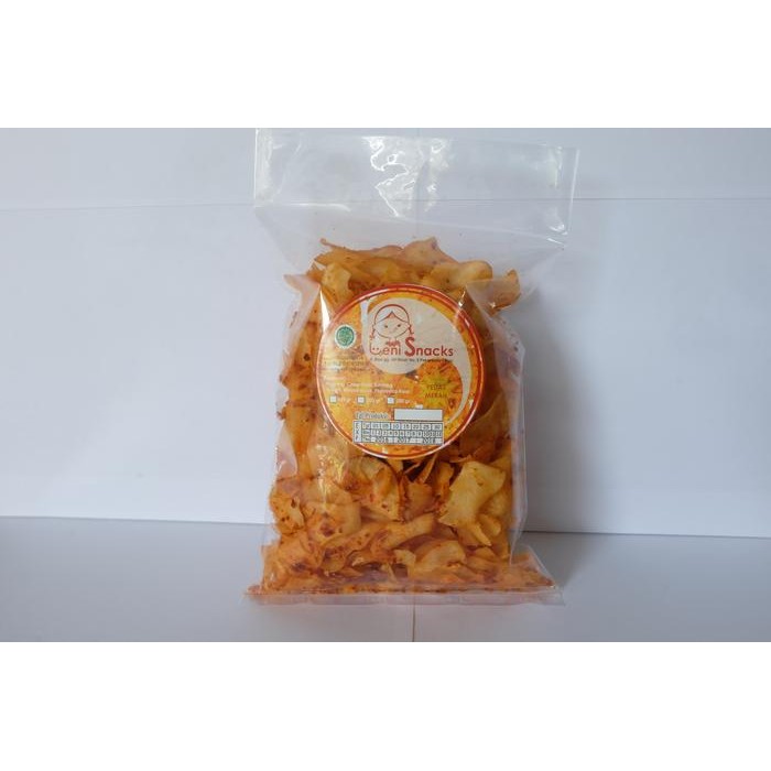 

Sedia Keripik Singkong Pedas Merah