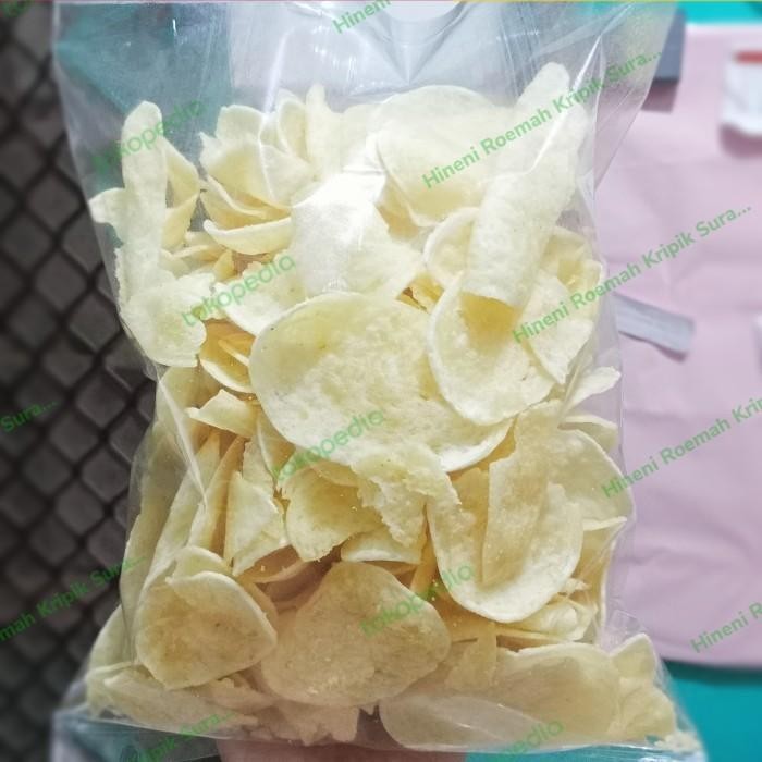 

Sedia 1kg Keripik Gethuk Gurih Empuk Snack Premium