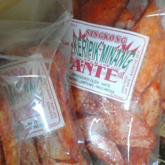 

Sedia Keripik Singkong Balado ANTE Pack Kecil