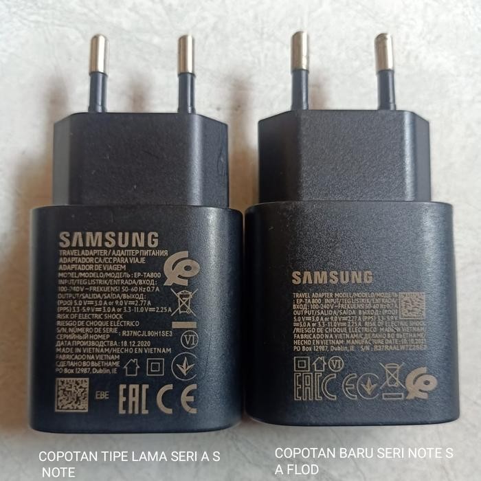 Charger Samsung Galaxy A33 A53 A70 A71 A72 A73 A80 Copotan 25Watt Kode 948