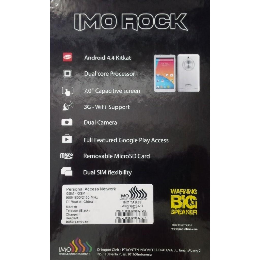 (Allthebest) Tablet IMO Z8 Rock New