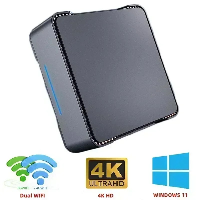 SZBOX GK3V Pro MINI PC CPU N5105/N5095/N100/J4125  Windows 11 Mini PC DDR4 SSD Dual WIFI BT4.2 1000M