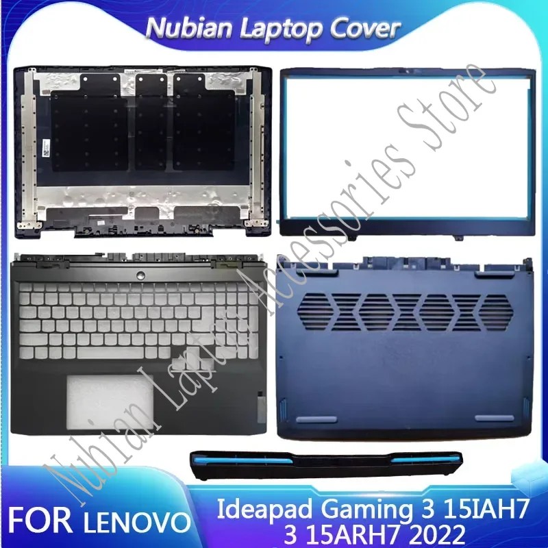 New For Lenovo Ideapad Gaming 3 15IAH7 3 15ARH7 2022 Laptop LCD Back Top Cover Front Bezel Palmrest 