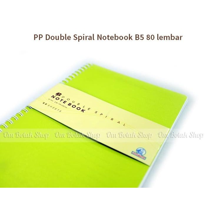 

Buku Tulis Expo Premium Double Spiral Notebook B5 80 lbr Kokuyo Campus