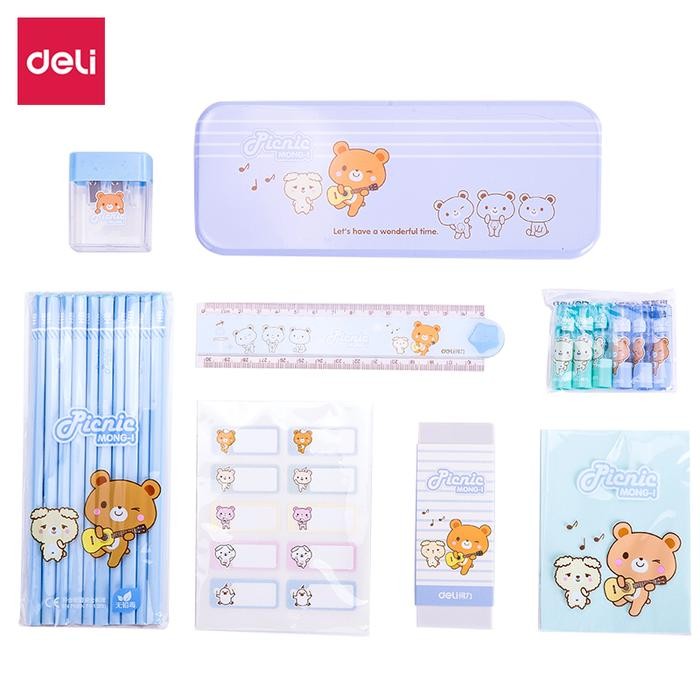 

Deli Set Alat Tulis Sekolah/ School Stationary Set Hemat Lengkap 68891