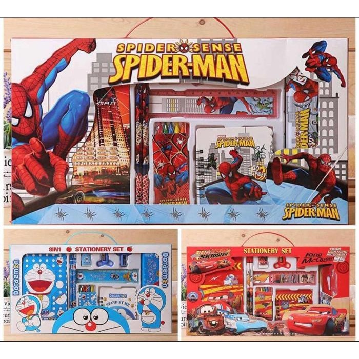 

Paket Alat Tulis Set 14in1 - Paket Alat Tulis Karakter Pensil Sekolah