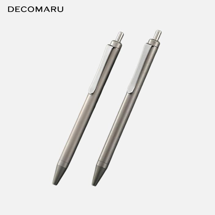 

Titanium Push-Type Ballpoint Pen Pocket Clip EDC Pen Alat Tulis Pulpen