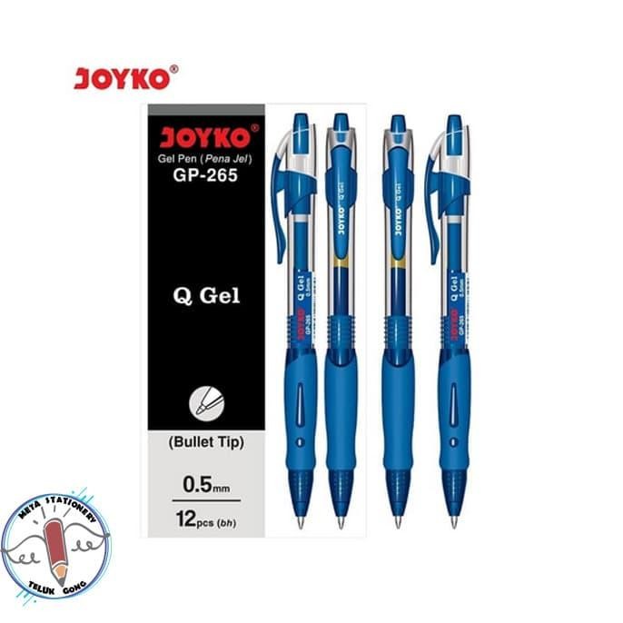 

Gel Pen Pulpen Pena Joyko GP-265 Blue (12pc)