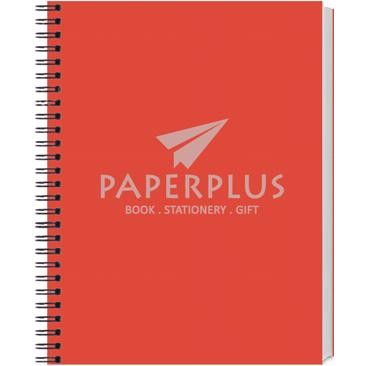 

Notebook Double Wire B6 Red