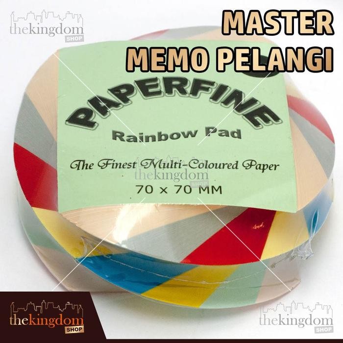 

Master Memo Pelangi Kertas Notes