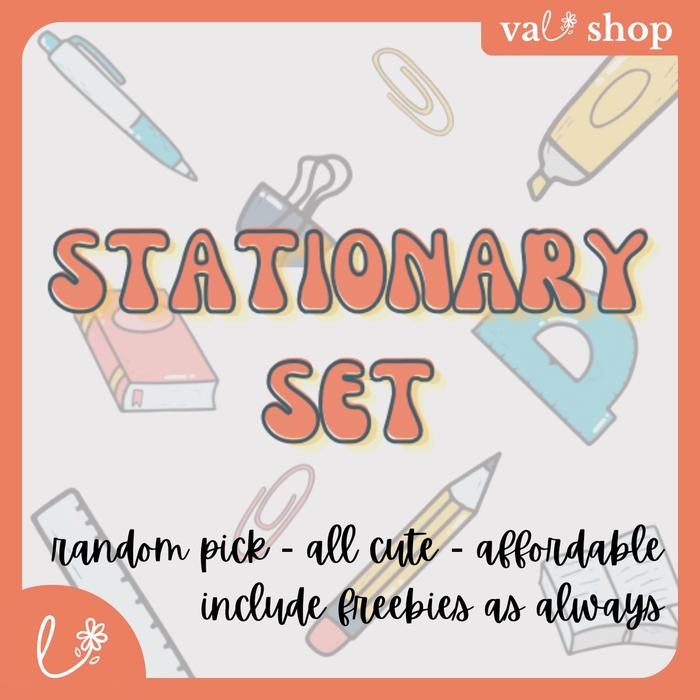 

Stationary Set Paket Stationary Affordable Aesthetic Minimalis Alat Tulis Lengkap