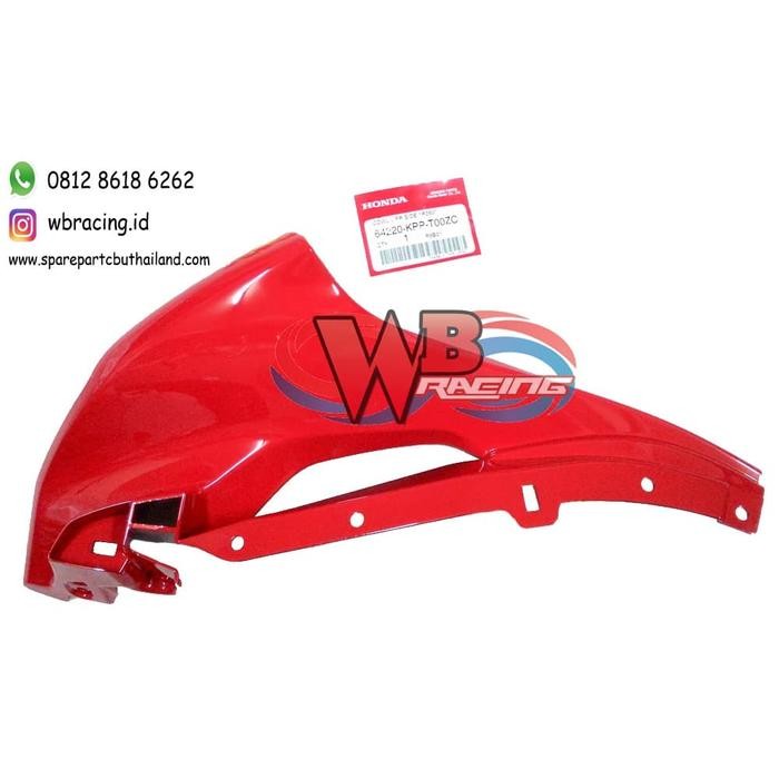 Fairing Body Atas Pipi Kiri Cbr 150 Cbr 250 Warna Merah Ori