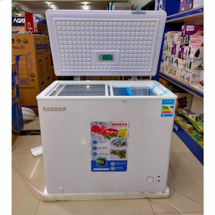 NEW freezer box Sanken 200 liter [terbaik][terlaris]