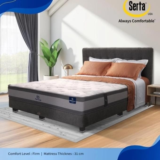 Serta Kasur Spring Bed Rearge (Mattress Only) - Ukuran 120X200