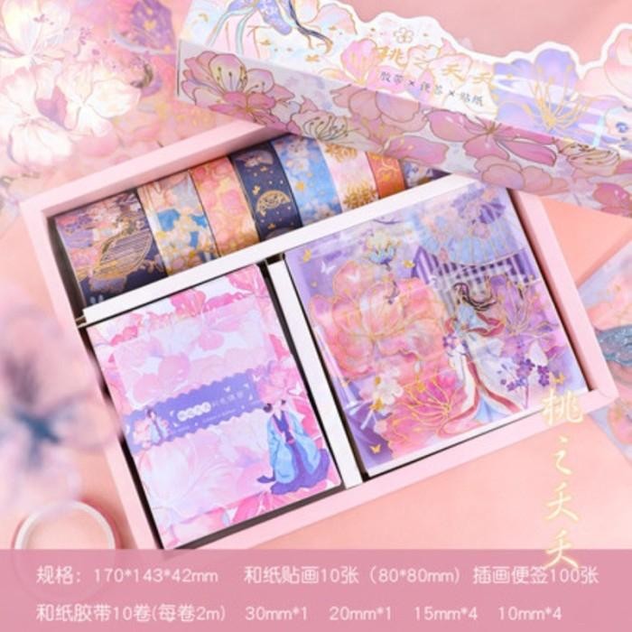 

Promo Washi Tape Selotip Set Premium Hampers 3 Packing Aman