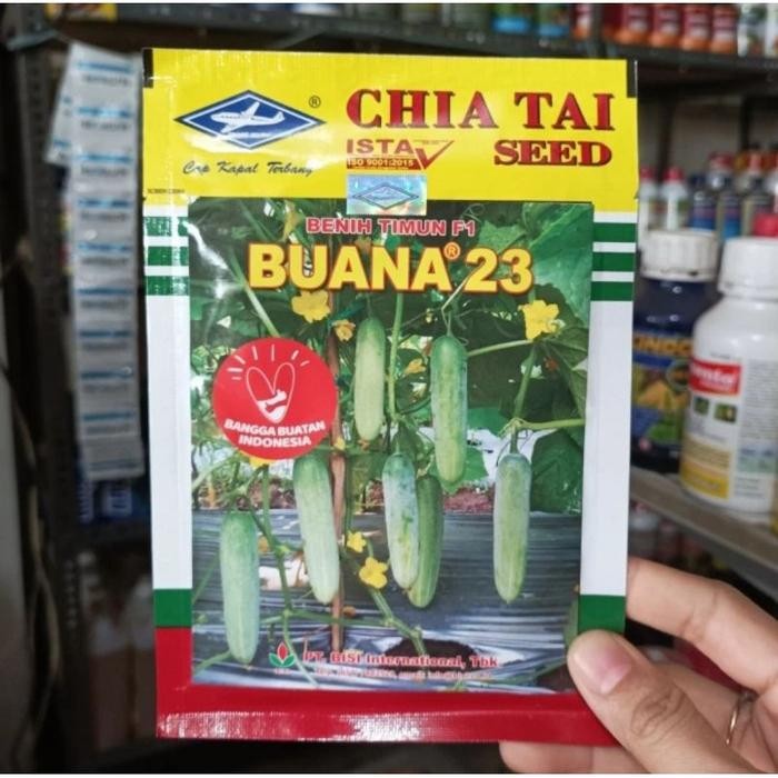 Ready Stock Buana 23 20Gram Chia Tai Benih Bibit Timun Baby Mentimun