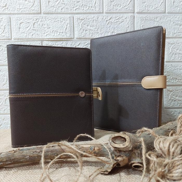 

Binder Ekslusif A5 Ring 20 B5 Ring 26 Cover Binder Buku Kuliah Bahan Kulit Sintetis